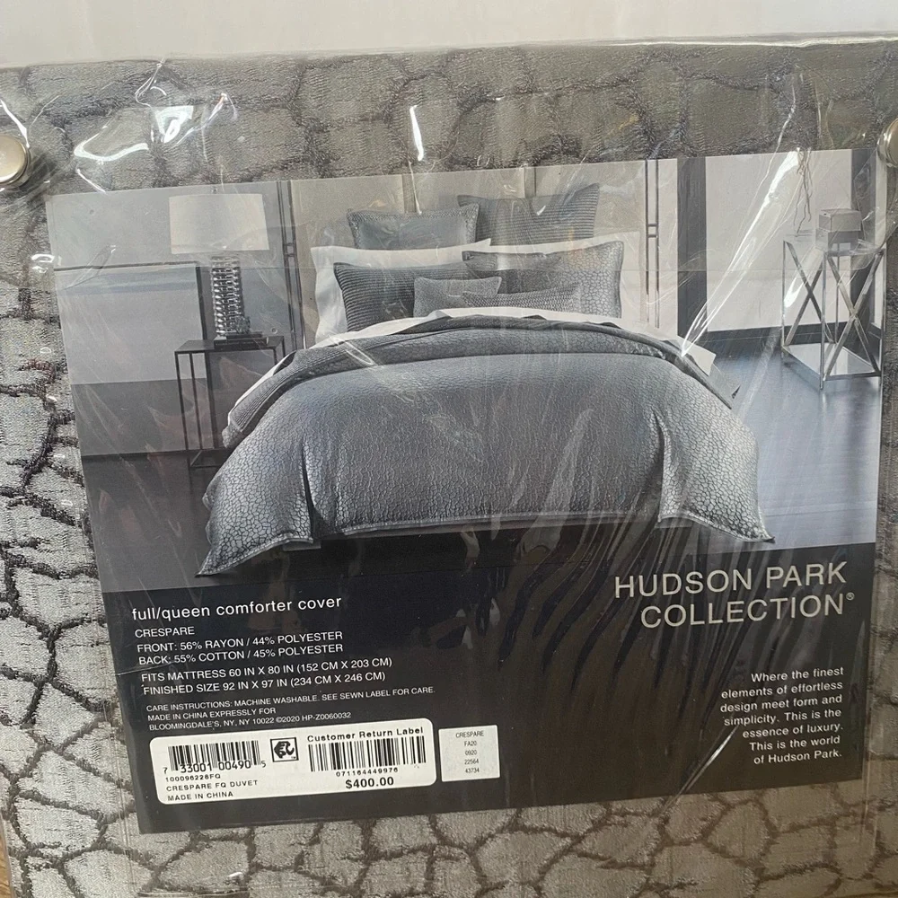 NWT Full / Queen ] Duvet Cover for Hudson Park Crespare